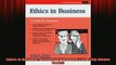 READ book  Ethics in Business A Guide for Managers Crisp FiftyMinute Books Full Free