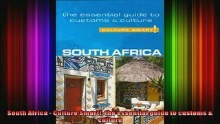 READ book  South Africa  Culture Smart the essential guide to customs  culture Free Online