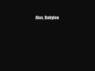 Download Alas Babylon Free Books