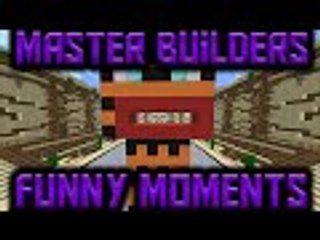 Late Night Master Builders! [Minecraft Funny Moments]