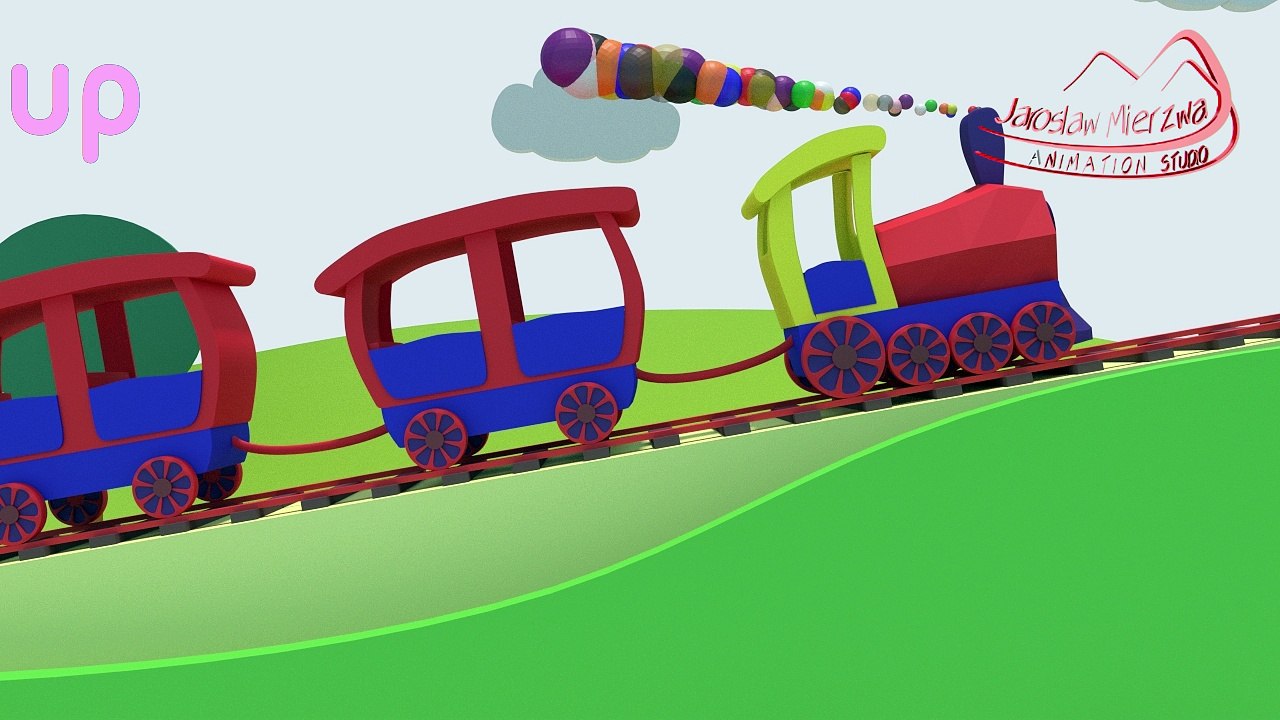 ▶ Opposites Trains - Learning for Kids