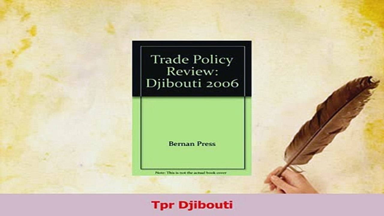 PDF  Tpr Djibouti Read Online
