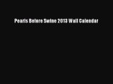 PDF Pearls Before Swine 2013 Wall Calendar  Read Online