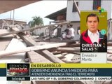Disminuye esperanza de hallar sobrevivientes del sismo en Ecuador