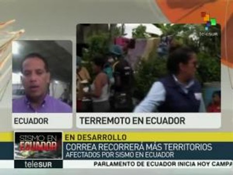 ACNUR envía ayuda humanitaria para los damnificados de Ecuador