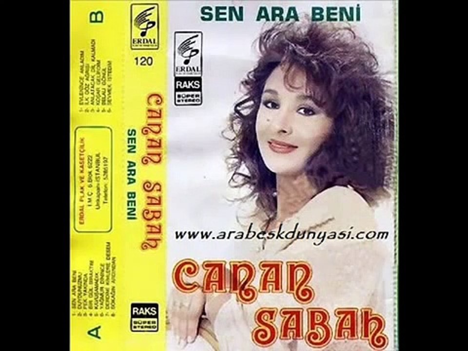 Canan Sabah   Koşar Gelirdim Arabesk'in Yıldızları,