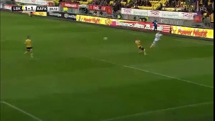 Boli GOAL (1-1) Lillestrom vs Aalesund 2016/04/21