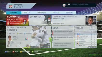 FIFA 16  Liverpool Career Mode #1 NEW BEGINNING TALENTED FUTURE PROSPECT! - Season 1 Episode 1