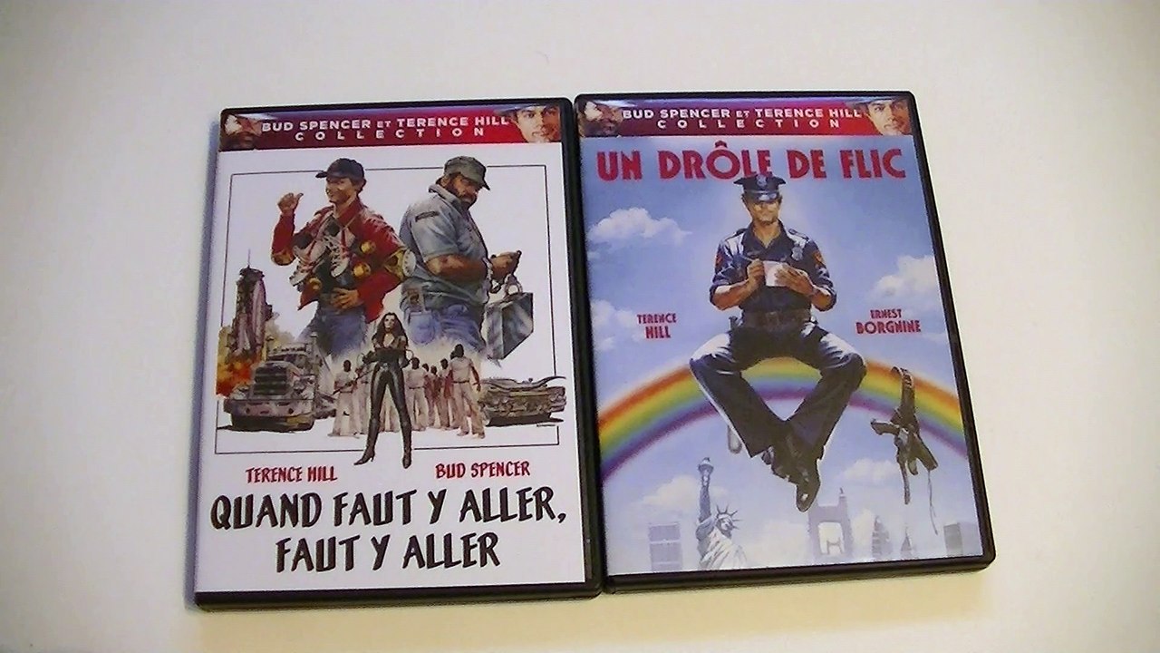 Présentation (unboxing) Quand faut y aller, faut y aller et Drôle de flic