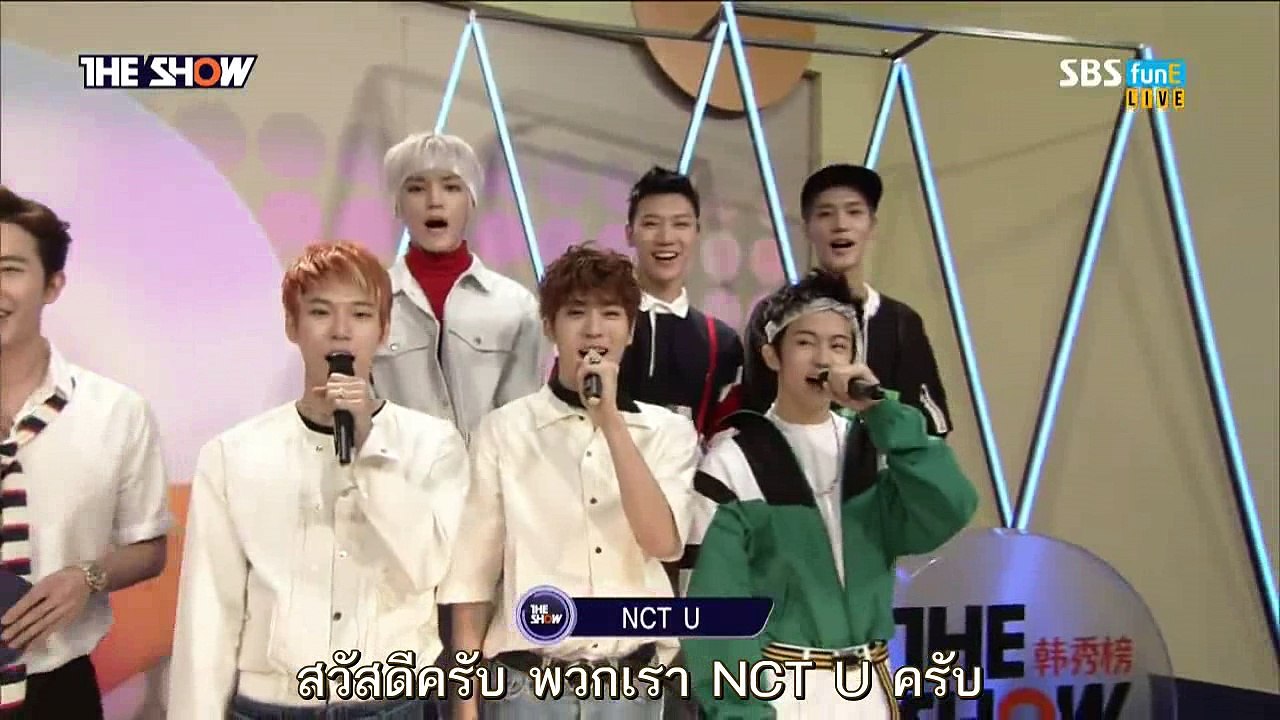 [Thaisub] (2016-04-19) NCT U  - สัมภาษณ์ @The Show