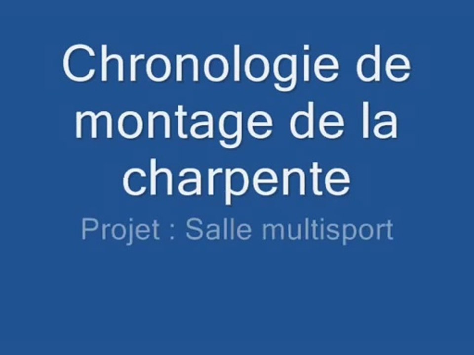 Montage salle de sport