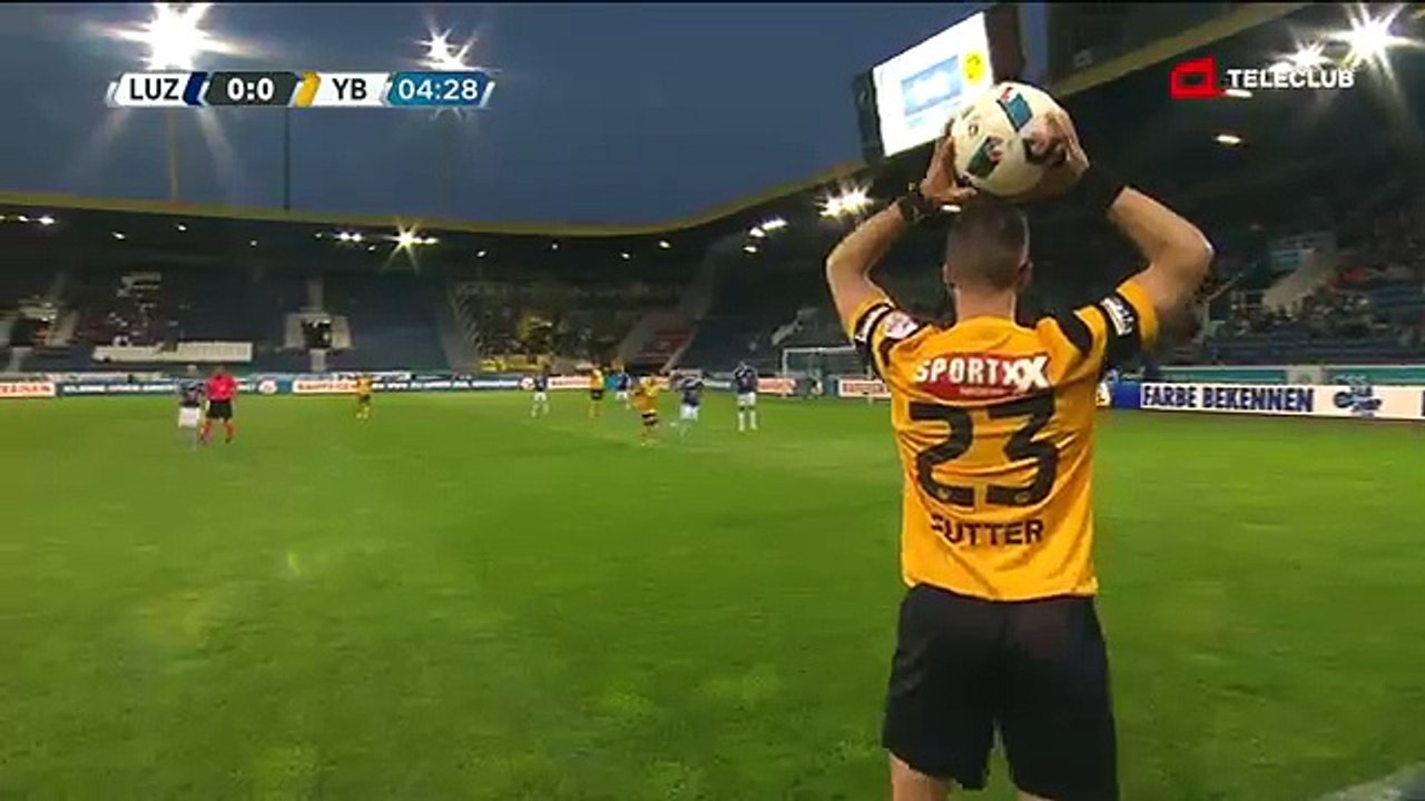 FC Luzern 0:1 Young Boys (29.Runde 2015/16)