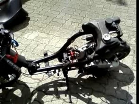 Première vidéo démarrage du scoot.