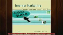 Free PDF Downlaod  Internet Marketing Foundations and Applications  DOWNLOAD ONLINE