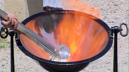 Rio Games flame lit at ancient Olympia
