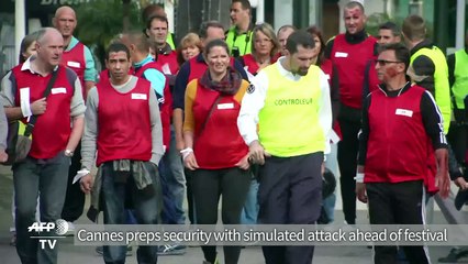 Cannes preps security with simulated attack ahead of festival