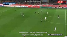 Kevin Prince Boateng Amazing CHANCE Milan 0-0 Carpi Serie A