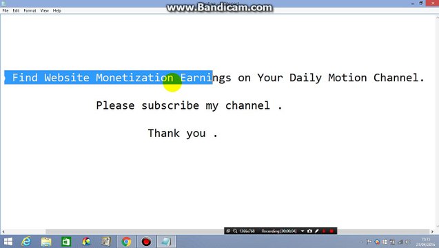How to Find Website Monetization Earnings on Your Daily Motion Channel