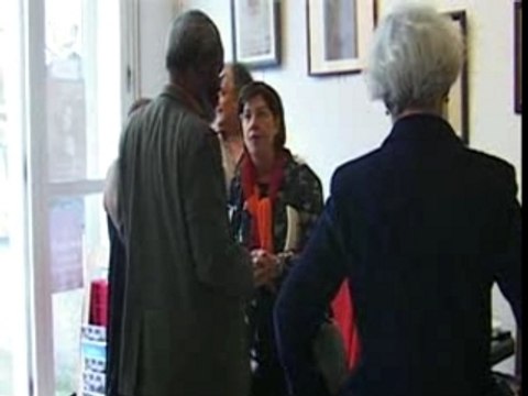 Vernissage de Félix Vigon à la galerie jardin