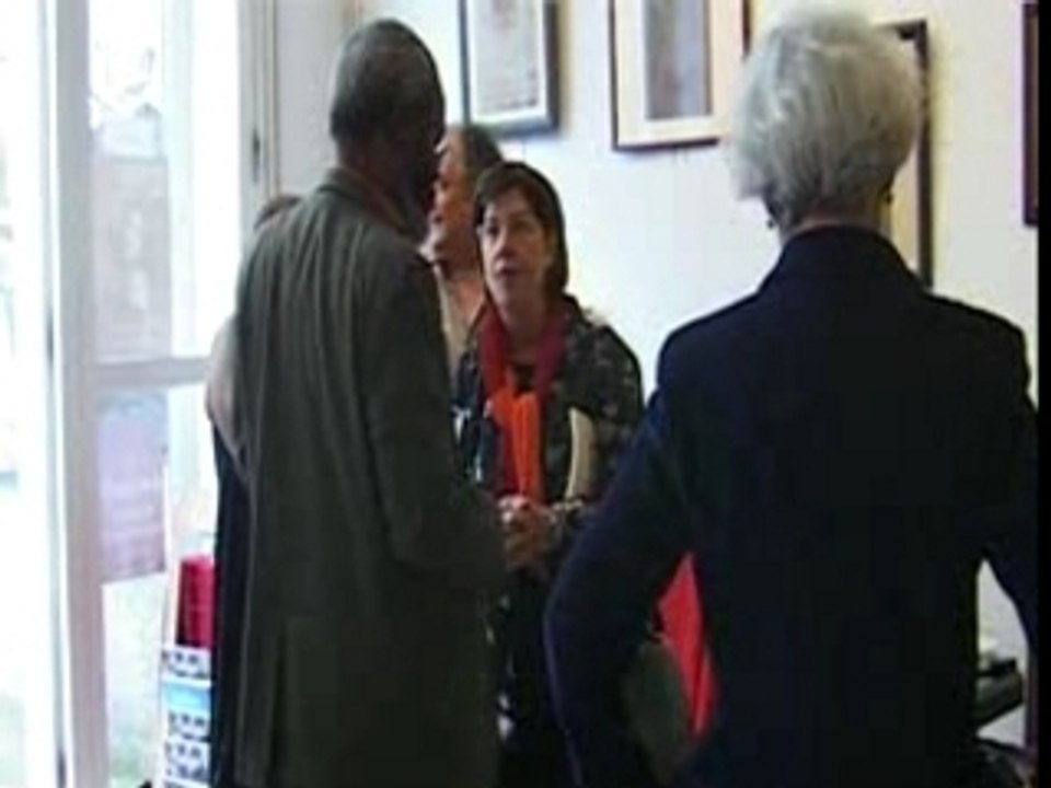 Vernissage de Félix Vigon à la galerie jardin