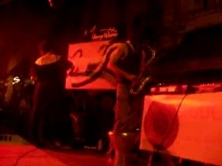 cool quiet time before saxo exibition