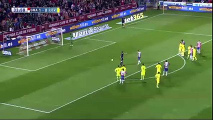 El arabi GoaL (2-0)Granada CF vs Levante 2016/04/21 Primera Division