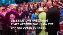 Celebrations mark Queen's 90th birthday