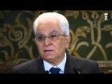 Roma - Intervento del Presidente Mattarella 71° anniversario della Liberazione. (21.04.16)