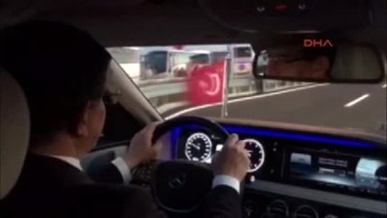 Yalova Başbakan Makam Aracını Kullandı