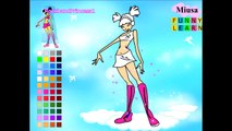 Winx Club Coloring Pages For Kids - Winx Club Coloring Pages Games