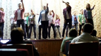 2 этап школьного фестиваля-конкурса "Битва хоров". 10 "А" класс