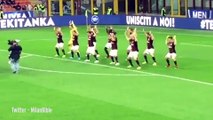 Watch AC Milan perform Haka ahead of Serie A match in football's most frightening sellout