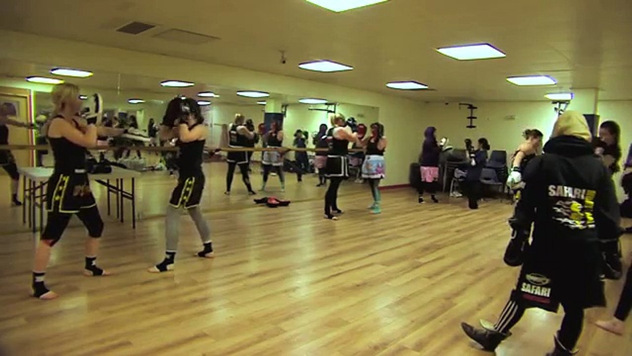 Kickboxing for Muslim women.BBC Urdu