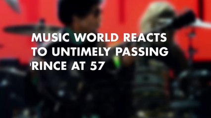 Music world reacts to untimely passing of Prince at 57