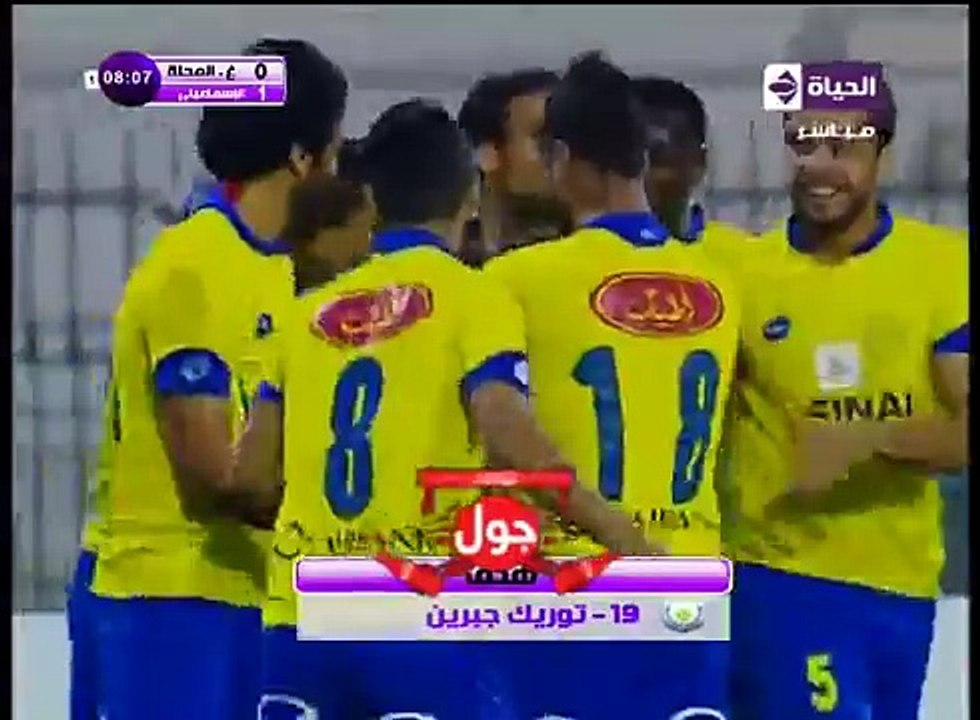 اهداف غزل المحله والاسماعيلي اليوم بث مباشر 21/4/2016 الدوري المصري