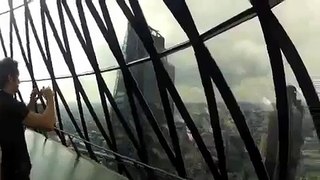Inside The Gherkin during Open House London last year