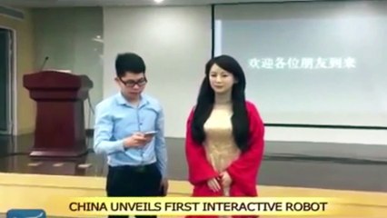 First interactive robot 'GIRLFRIEND' in China Jia Jia takes her orders direct from iCloud