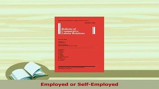 PDF  Employed or SelfEmployed Download Online