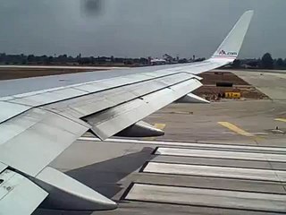 LAX through the clouds