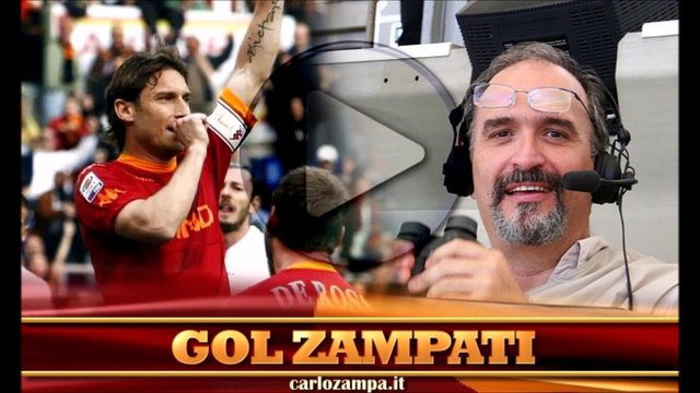 Roma-Torino 3-2: gol zampati (audio)