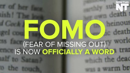 FOMO, ICYMI, TMI Added To The Dictionary