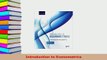 Read  Introduction to Econometrics Ebook Free