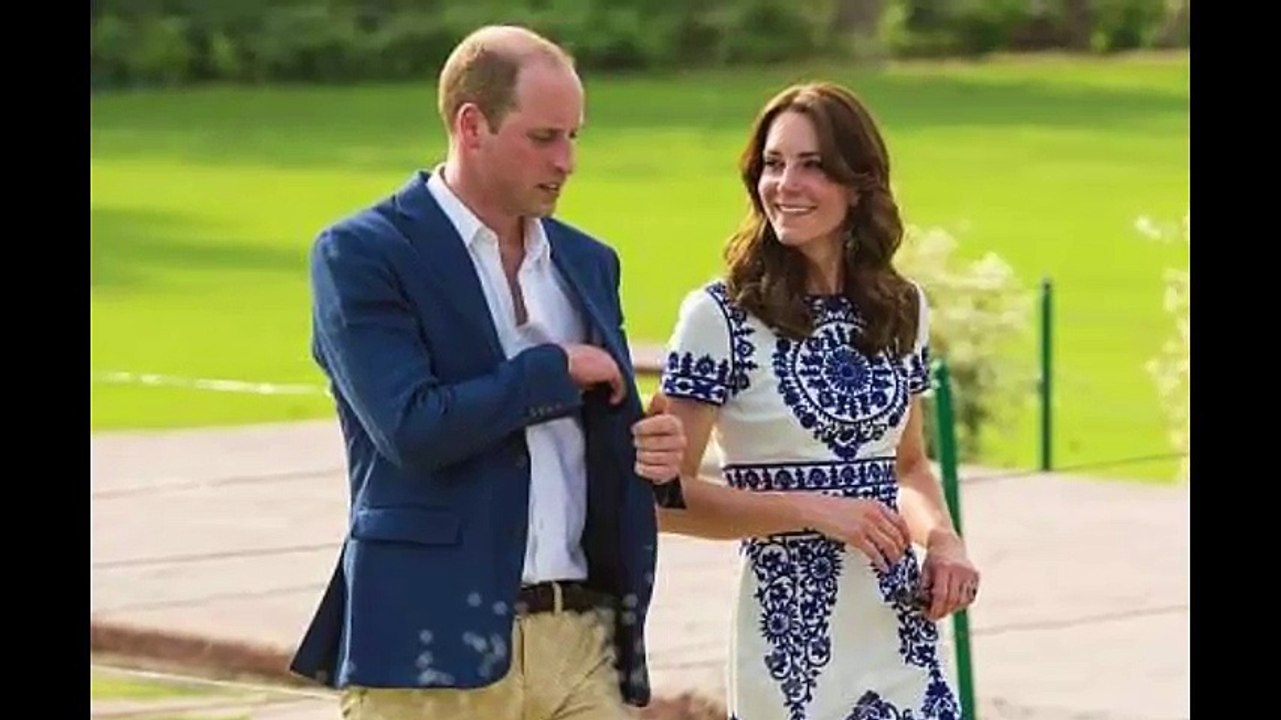 Kate walk with William