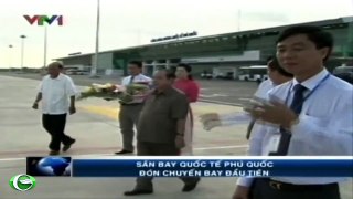 Sân bay quốc tế Phú Quốc đón chuyến bay đầu tiên - daophuquoc.biz