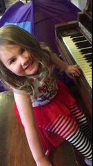 Gemma plays hot cross buns April 2016 (3 years old)