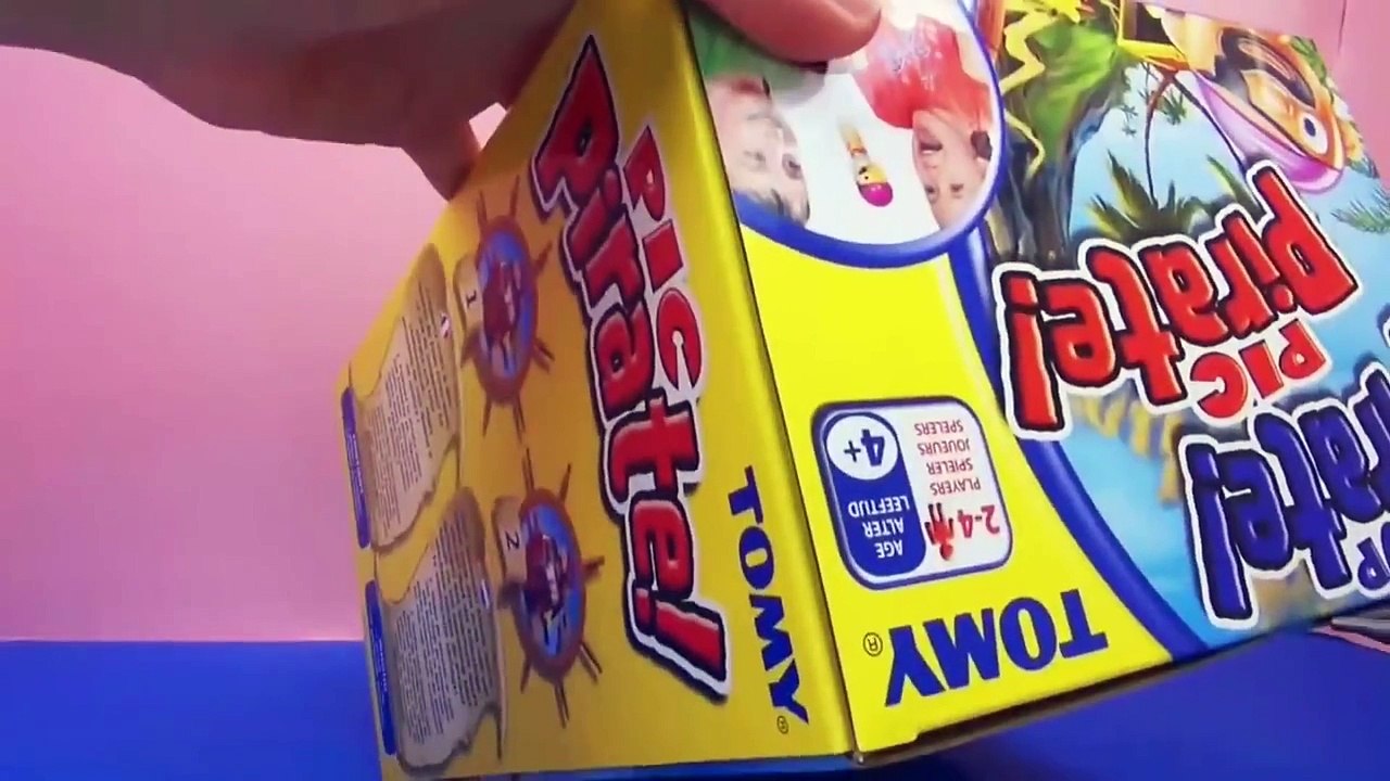 Pop Up Pirate! Jeu pour enfant / Jeu pirate amusant! Tomy Unboxing und Démo | français