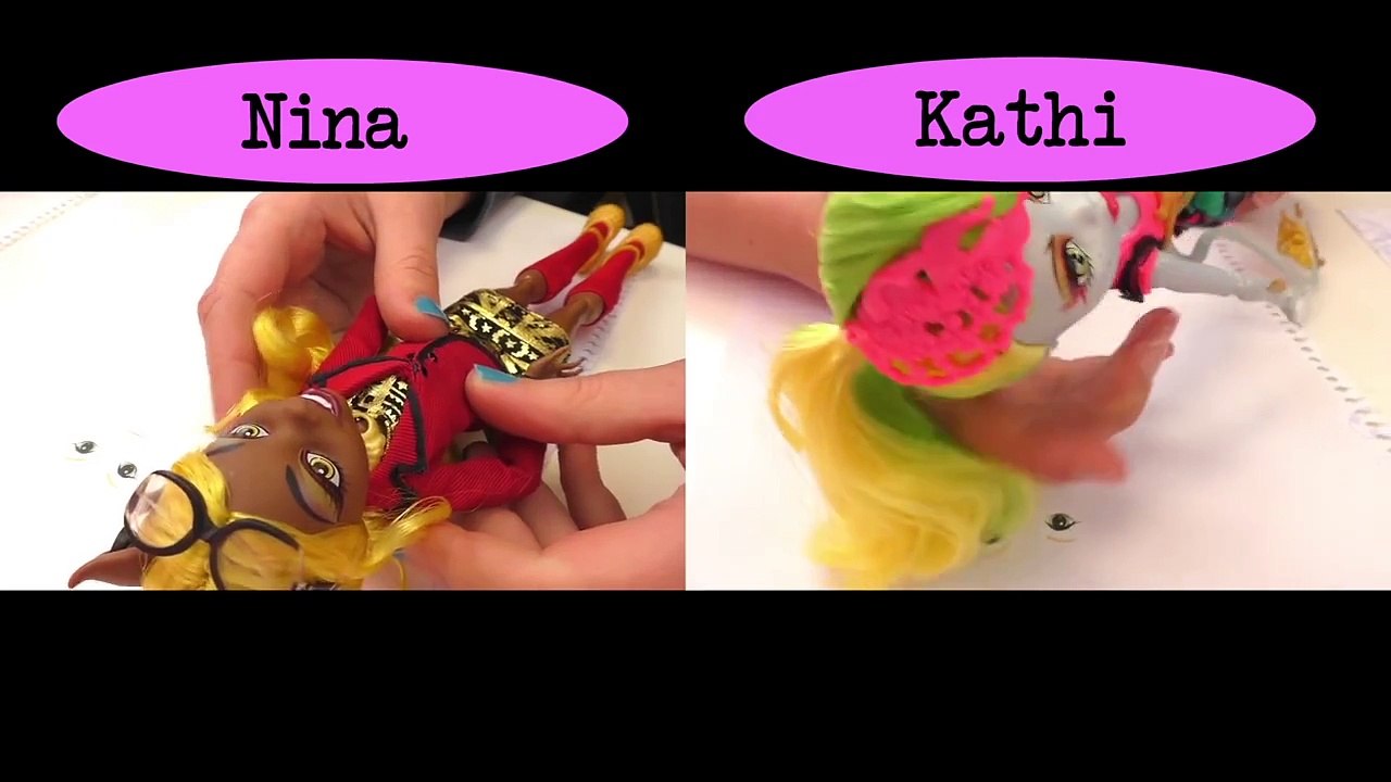 Topmodel Challenge – Qui dessine le plus beau monstre de Monster High – Laguna Fire et Cla