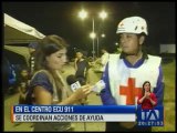 ECU 911 coordina acciones de ayuda en Portoviejo