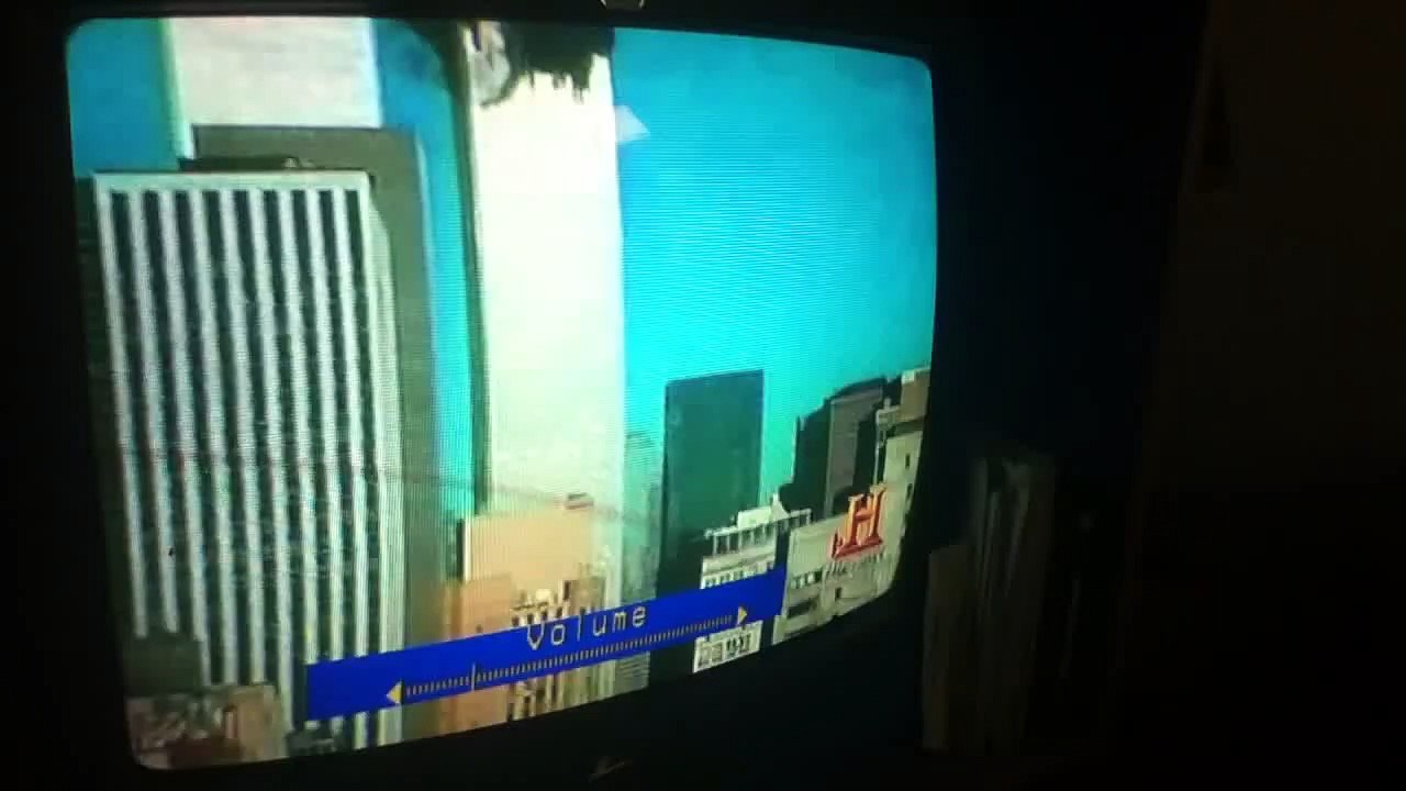 9/11 second plane to hit twin tower home video.