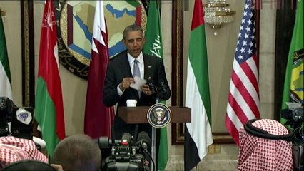 Obama: EEUU y monarquías del Golfo están unidas contra el EI